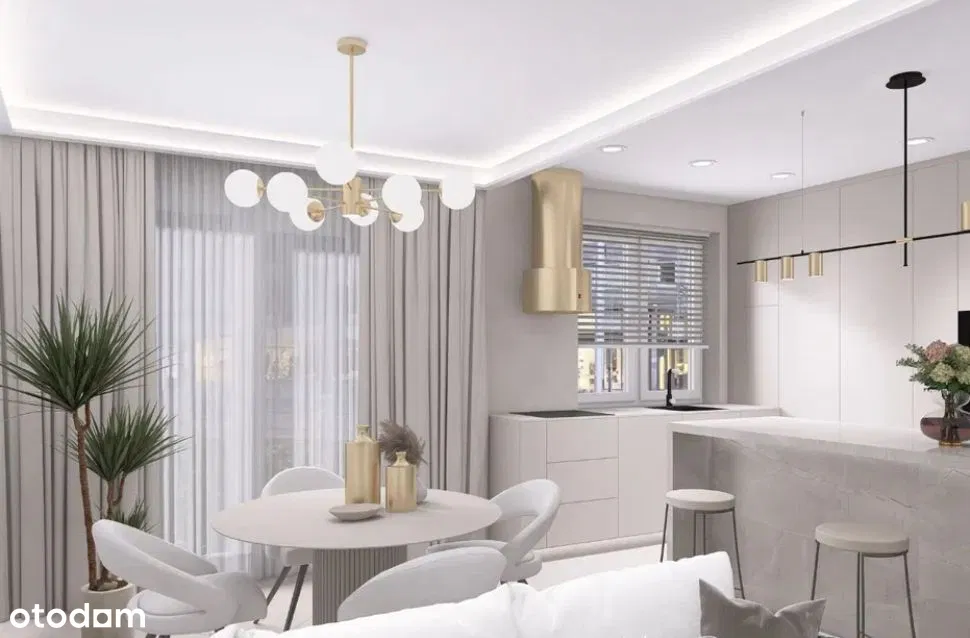 nowoczesne białe mieszkanie